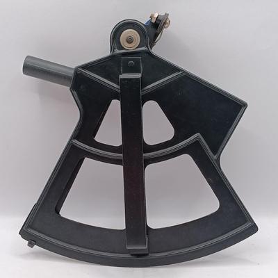 LOT 16: W.M. Welch Scientific Co. Sextant Model 3536, Bowditch's 1934 American Practical Navigator & More