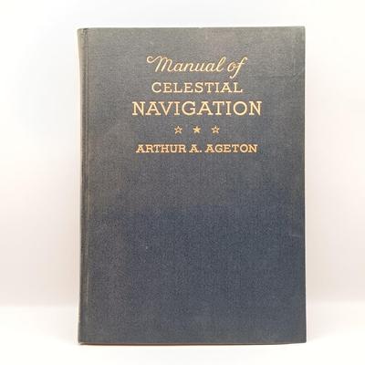 LOT 16: W.M. Welch Scientific Co. Sextant Model 3536, Bowditch's 1934 American Practical Navigator & More