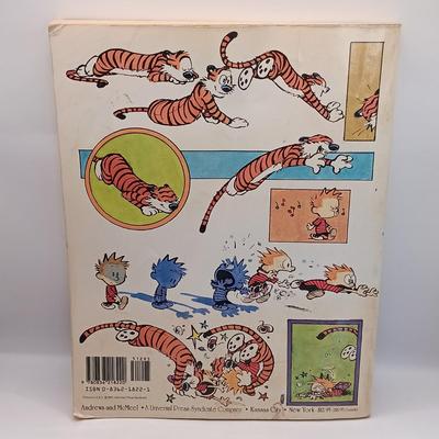 LOT 18: Comic Colection- Garfield, Andy Capp, Calvin and Hobbes & More