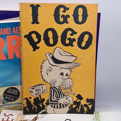 LOT 18: Comic Colection- Garfield, Andy Capp, Calvin and Hobbes & More