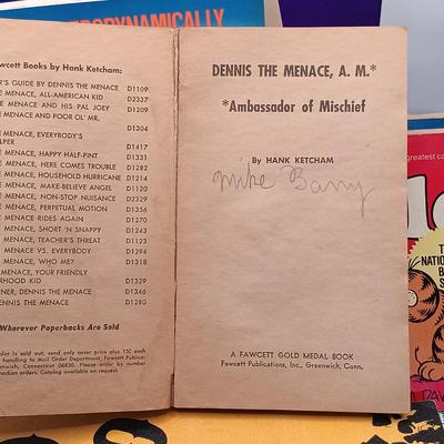 LOT 18: Comic Colection- Garfield, Andy Capp, Calvin and Hobbes & More