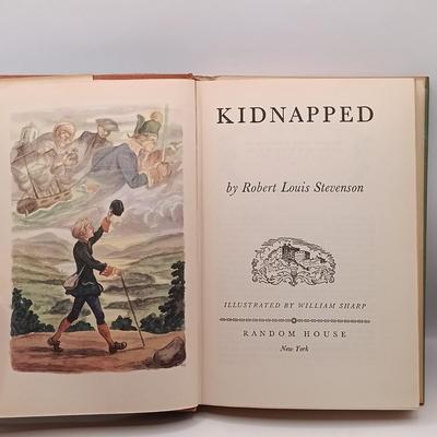 LOT 19: Marietta Holley's 1895 Samantha in Europe, Random House 1949 Kidnapped & More