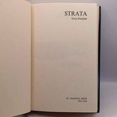 LOT 20: Ray Bradbury's 1953 Fahrenheit 451, Heinlein's 1961 Stranger in a Strange Land, Pratchett's 1981 Strata & More