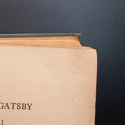 LOT 21: First Edition 1925 The Great Gatsby by F. Scott Fitzgerald *FIRST PRINTING*