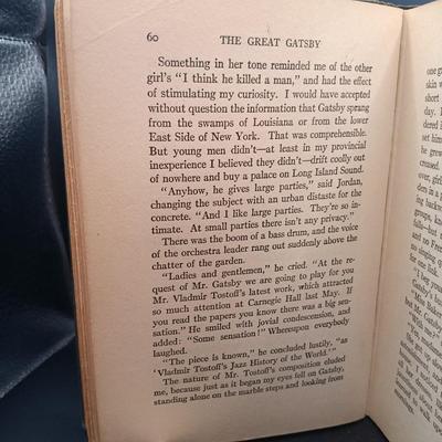 LOT 21: First Edition 1925 The Great Gatsby by F. Scott Fitzgerald *FIRST PRINTING*