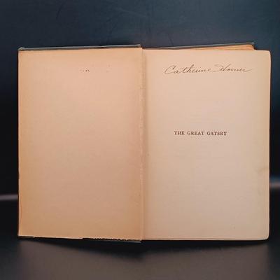 LOT 21: First Edition 1925 The Great Gatsby by F. Scott Fitzgerald *FIRST PRINTING*