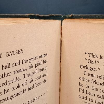 LOT 21: First Edition 1925 The Great Gatsby by F. Scott Fitzgerald *FIRST PRINTING*