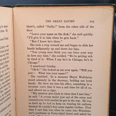 LOT 21: First Edition 1925 The Great Gatsby by F. Scott Fitzgerald *FIRST PRINTING*