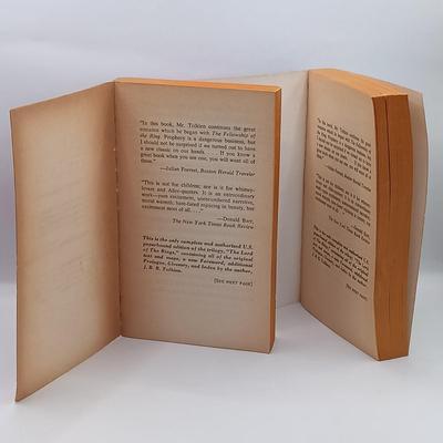 LOT 22: A Collection of Tolkein- (2) Ace Edition's of The Fellowship of the Rings, Ballantine Books 1976 The Hobbit & More