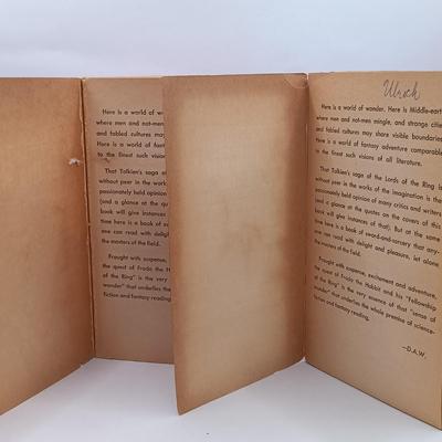 LOT 22: A Collection of Tolkein- (2) Ace Edition's of The Fellowship of the Rings, Ballantine Books 1976 The Hobbit & More