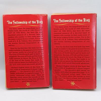 LOT 22: A Collection of Tolkein- (2) Ace Edition's of The Fellowship of the Rings, Ballantine Books 1976 The Hobbit & More