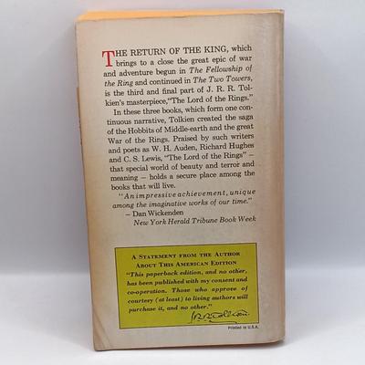 LOT 22: A Collection of Tolkein- (2) Ace Edition's of The Fellowship of the Rings, Ballantine Books 1976 The Hobbit & More