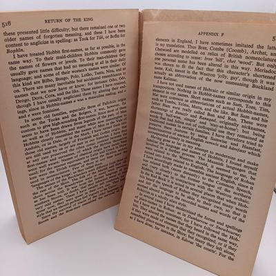 LOT 22: A Collection of Tolkein- (2) Ace Edition's of The Fellowship of the Rings, Ballantine Books 1976 The Hobbit & More