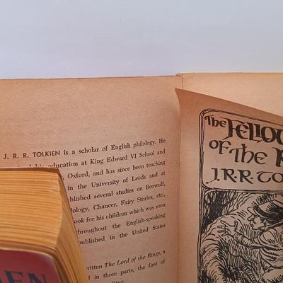 LOT 22: A Collection of Tolkein- (2) Ace Edition's of The Fellowship of the Rings, Ballantine Books 1976 The Hobbit & More