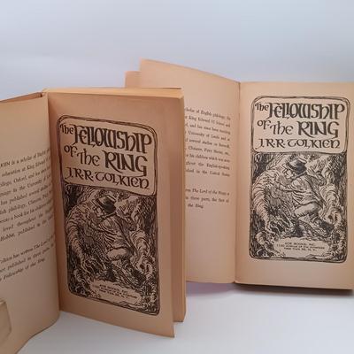 LOT 22: A Collection of Tolkein- (2) Ace Edition's of The Fellowship of the Rings, Ballantine Books 1976 The Hobbit & More