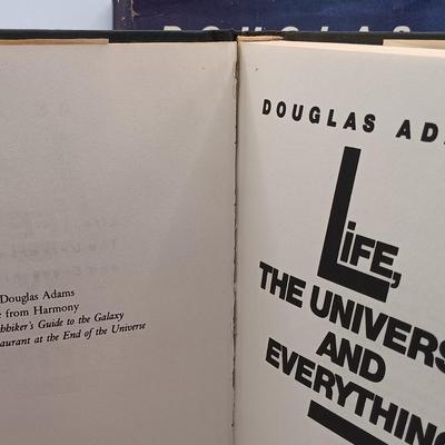 LOT 24: Doctor Who 1983 Two Decades Through Time and Space, Douglas Adam's 1979 Hitchhiker's Guide to the Galaxy & More