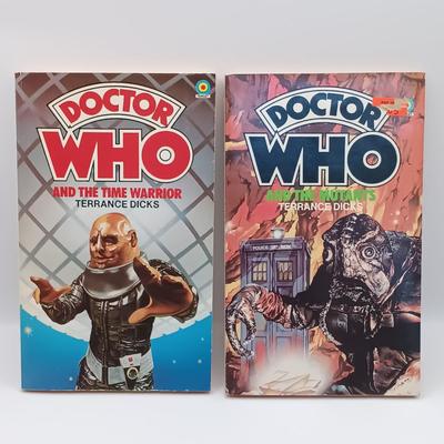 LOT 24: Doctor Who 1983 Two Decades Through Time and Space, Douglas Adam's 1979 Hitchhiker's Guide to the Galaxy & More