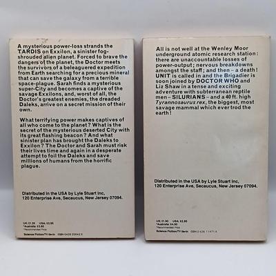 LOT 24: Doctor Who 1983 Two Decades Through Time and Space, Douglas Adam's 1979 Hitchhiker's Guide to the Galaxy & More