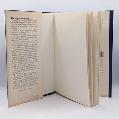 LOT 24: Doctor Who 1983 Two Decades Through Time and Space, Douglas Adam's 1979 Hitchhiker's Guide to the Galaxy & More