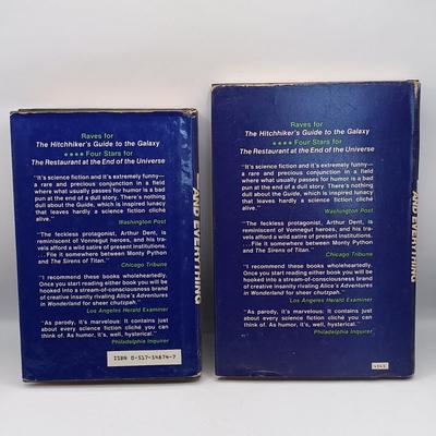 LOT 24: Doctor Who 1983 Two Decades Through Time and Space, Douglas Adam's 1979 Hitchhiker's Guide to the Galaxy & More