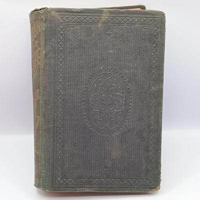 LOT 25: Jules Verne's 1874 From the Earth to the Moon with 1864 Life and Surprising Adventures of Robinson Crusoe