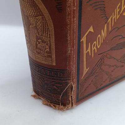 LOT 25: Jules Verne's 1874 From the Earth to the Moon with 1864 Life and Surprising Adventures of Robinson Crusoe