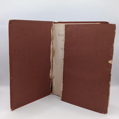 LOT 25: Jules Verne's 1874 From the Earth to the Moon with 1864 Life and Surprising Adventures of Robinson Crusoe