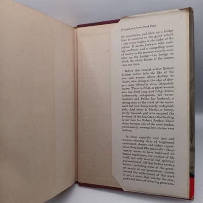 LOT 26: Hemingway's 1940 For Whom the Bell Tolls, Stevenson's 1905 Merry Men & More