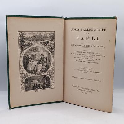 LOT 193: Commonwealth of PA 1897 Pennsylvania at Chickamauga and Chattanooga, 1890 Samantha at the Centennial & More