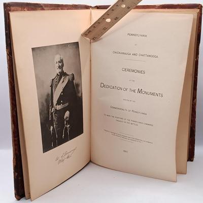 LOT 193: Commonwealth of PA 1897 Pennsylvania at Chickamauga and Chattanooga, 1890 Samantha at the Centennial & More