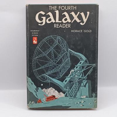 LOT 194: Galaxy Science Fiction 1952 Editions w/ The 3rd and 4th Galaxy Reader & The 1972 Annual World's Best SF