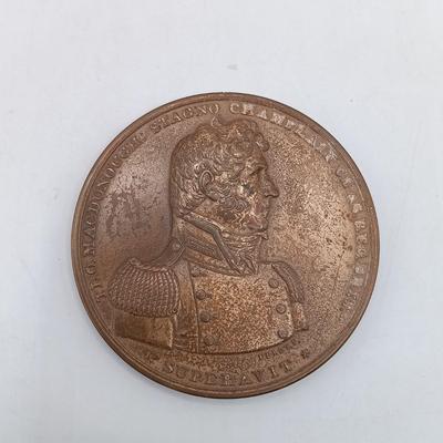 LOT 197: Set of (6) Metal Medallions- SS San Francisco, Steamer Metis, US Coast Guard & More