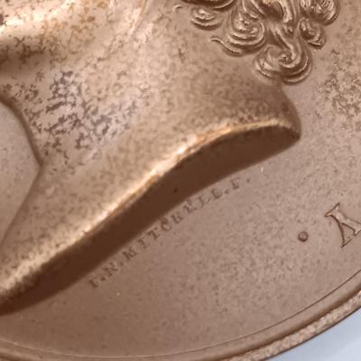 LOT 199: Set of (6) Metal Medallions- Rescue of the San Francisco, Commodore Perry, Cornelius Vanderbilt & More