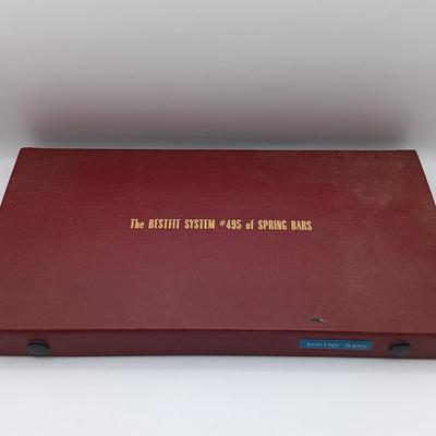 LOT 203: Bestfit System #495 of Spring Bars with (3) Watches