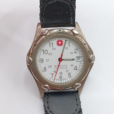LOT 204: Collection of Vintage Wristwatches- Wenger Swiss, Joseph West & More