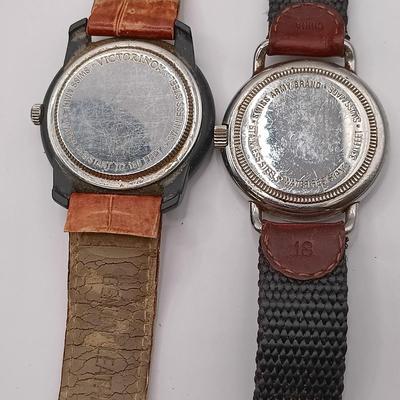 LOT 204: Collection of Vintage Wristwatches- Wenger Swiss, Joseph West & More