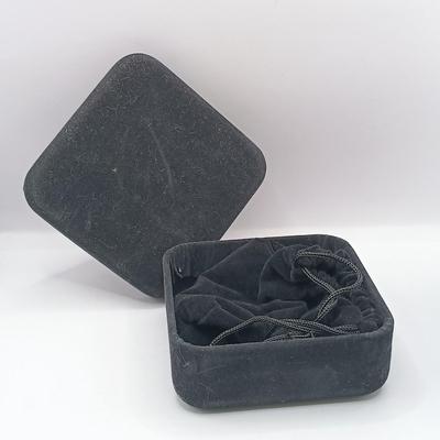 LOT 209: QVC New in Box Gemstone Collar Necklace Sterling Accents