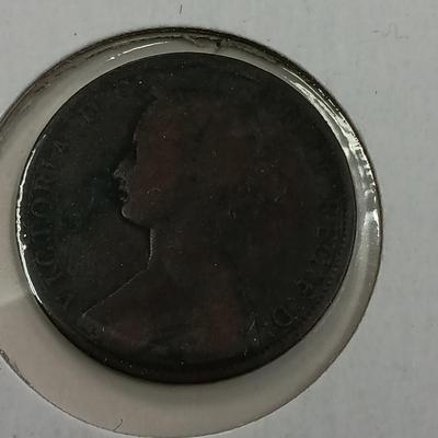 LOT 213: Set of (22) Nova Scotia and New Brunswick One Cent Coins 1861 - 1864