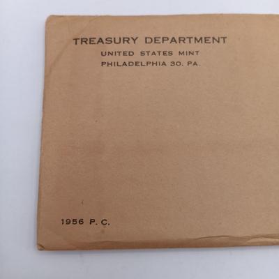 LOT 215: Set of (2) SEALED 1956 Treasury Department Proof sets