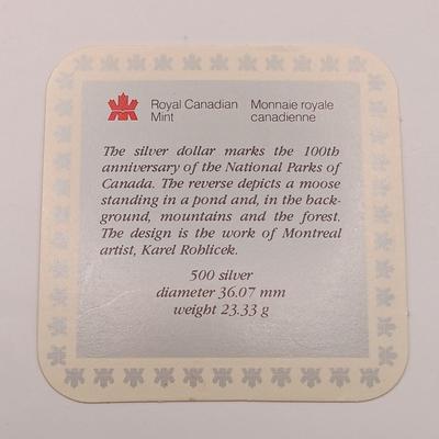 LOT 221: Royal Canadian Mint 1985 Silver Dollar, 1919 Canadian Quarter & 1963 and 1967 UK Pennies