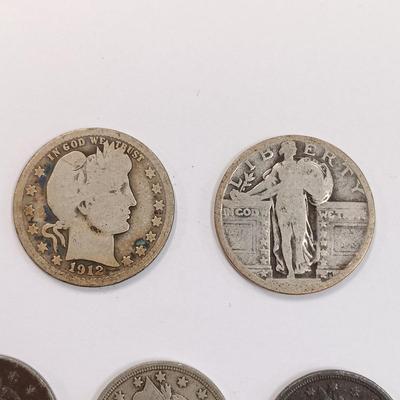 LOT 222: Set of (18) Assorted Silver Coins