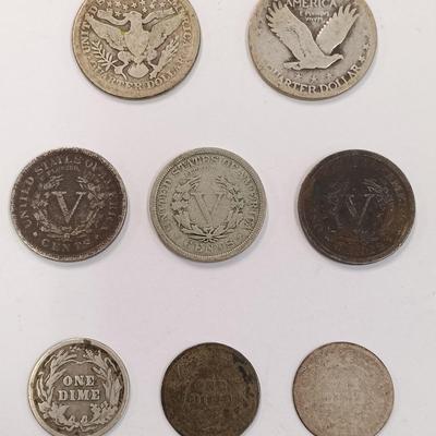 LOT 222: Set of (18) Assorted Silver Coins