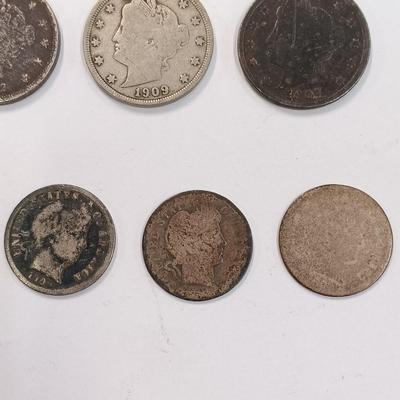 LOT 222: Set of (18) Assorted Silver Coins