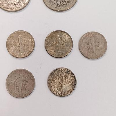 LOT 222: Set of (18) Assorted Silver Coins