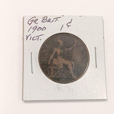 LOT 224: Collection of Great Britain One Cent Coins 1860 - 1902