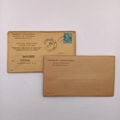 LOT 226: SEALED US Coin Mint Set 1956 and US Proof Set 1957