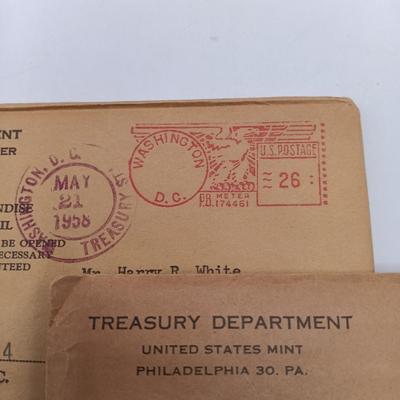 LOT 228: Sealed 1957 US Coin Mint Set with 1957 US Proof Set