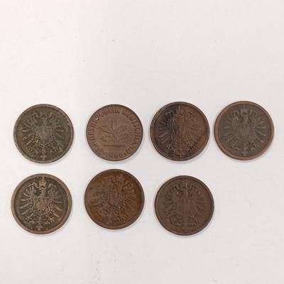 LOT 232: Collection of Vintage German Coins