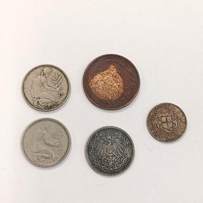 LOT 232: Collection of Vintage German Coins