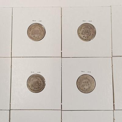 LOT 234: Set of (18) Barber Dimes 1908 - 1914
